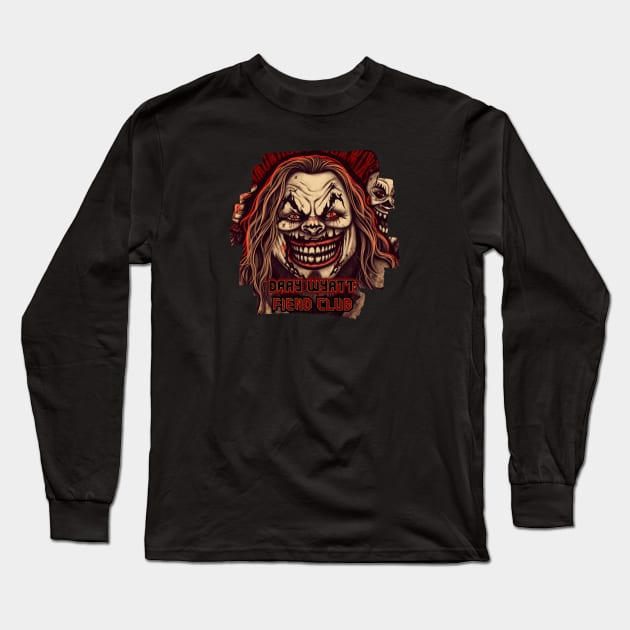 BRAY WYATT FIEND CLUB Long Sleeve T-Shirt by Pixy Official